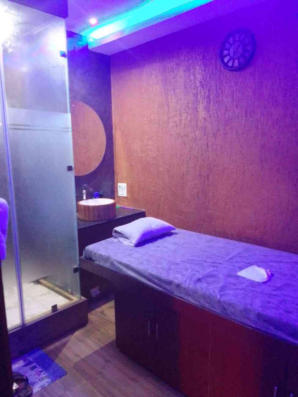 The Korean Spa bed area