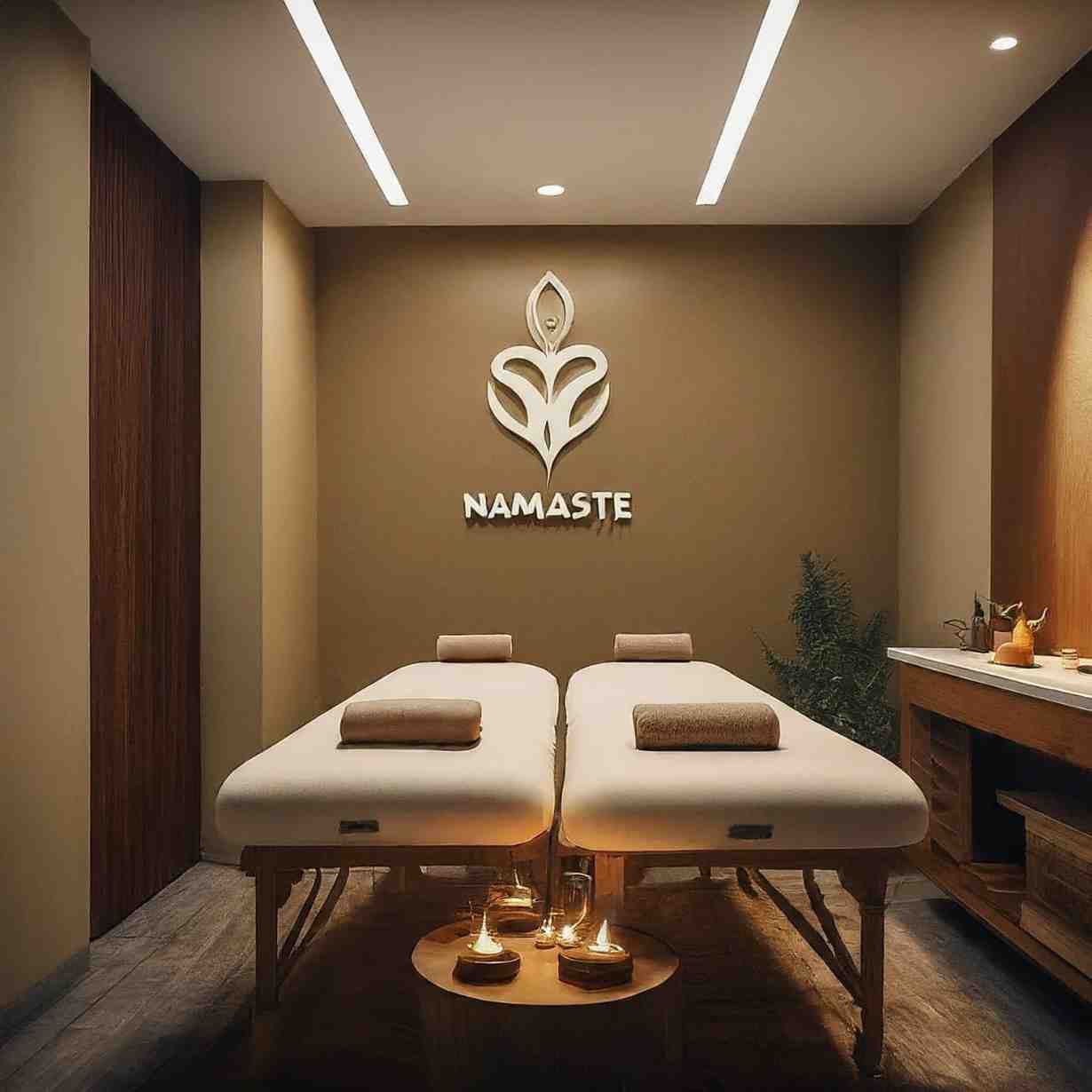 Namaste Spa bed area