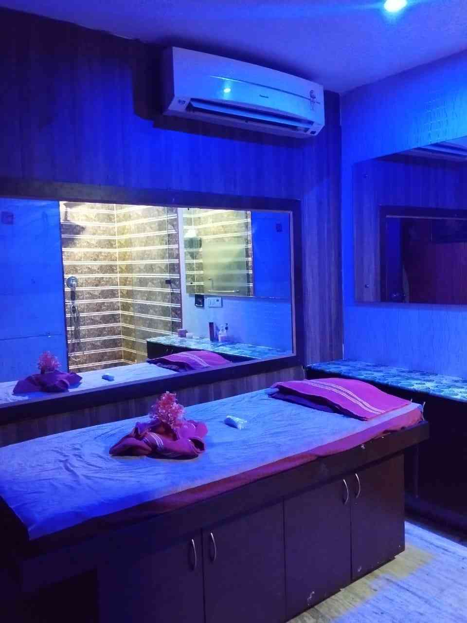 The Osian Luxury bed area